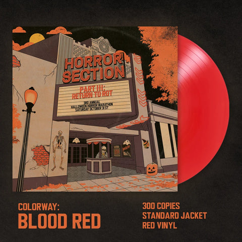 Horror Section "Part III: Return to Rot" Standard Red