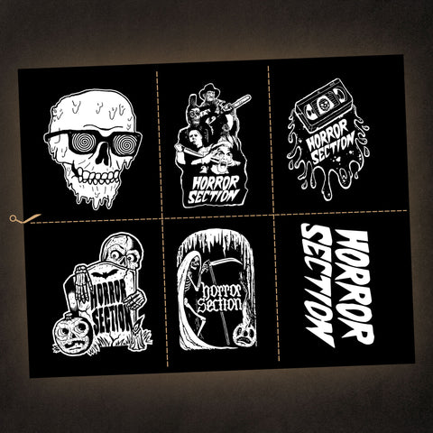 Uncut Patch Sheet with 6 Designs!