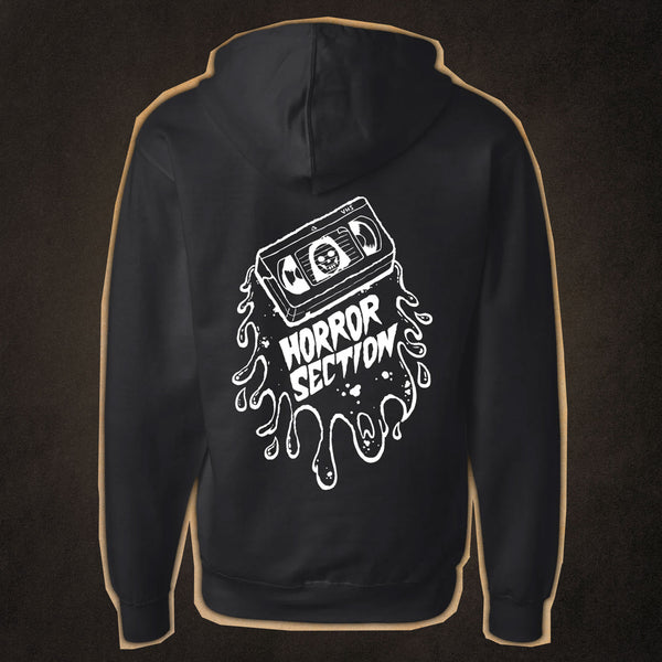 Drippy Skull / VHS Zip Up Hoodie
