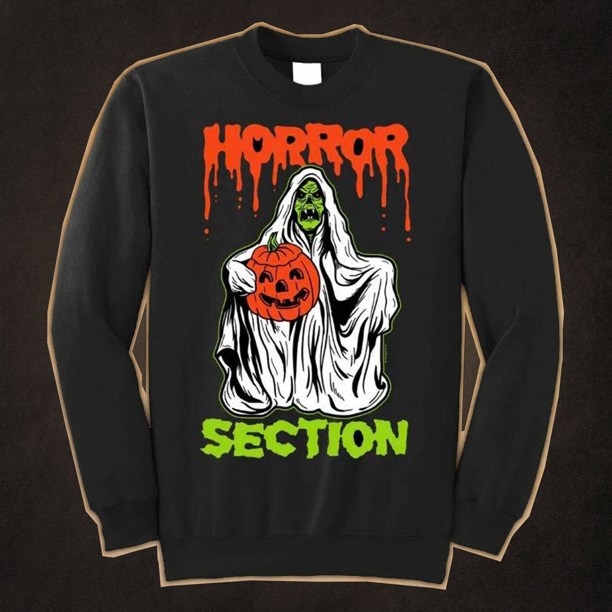 Halloween Ghoul Crewneck Sweatshiert
