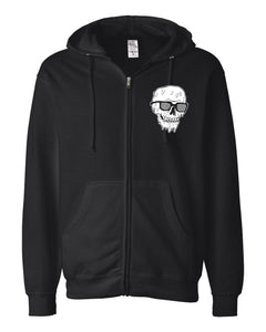 Drippy Skull / VHS Zip Up Hoodie